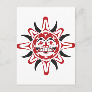 Tlingit Sun Postcard