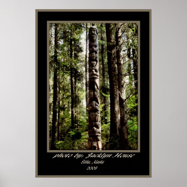 Tlingit Totem Poster (Front)