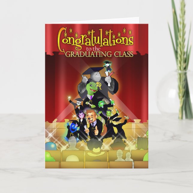 TLM:Graduation Class(Black Version 1) Card (Front)
