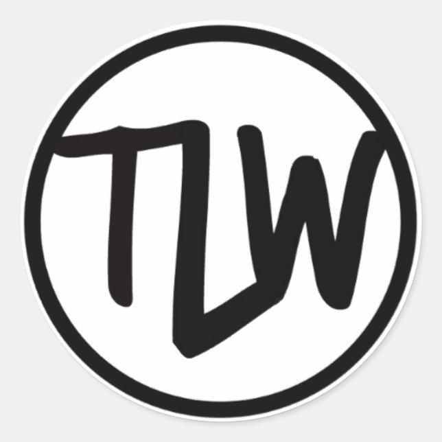 TLW logo sticker glossy (Front)