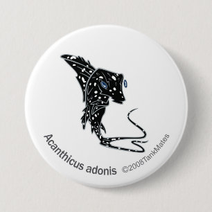 TM-09-Acanthicus adonis 7.5 Cm Round Badge