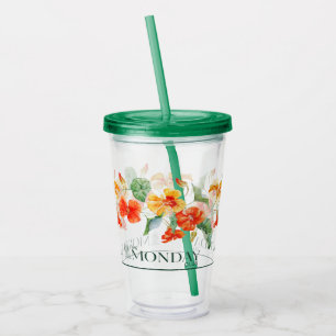 TMC / TMCC Wild for Nasturtiums! Acrylic Tumbler