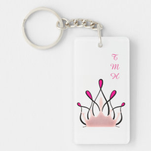 TMH COLLECTION - Pink Acrylic Keychain