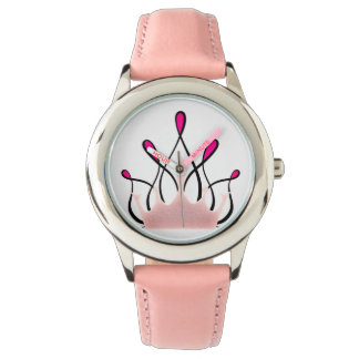 TMH COLLECTION - Pretty Pink Ribbon Watch _ Girls