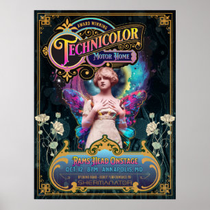 TMH Rams Head Fairy 18x24  Poster