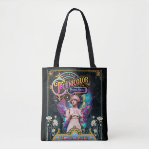 TMH Vintage Psychedelic Fairy Tote