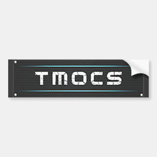 TMOCS DJ Logo Bumper Sticker