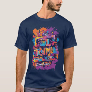 TMS Colorpalooza Graffiti Colour Run T-Shirt Desig