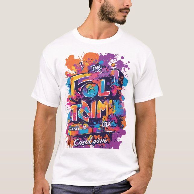 TMS Colorpalooza: Graffiti Splash T-Shirt (Front)