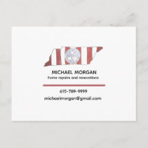TN state flag business cards
