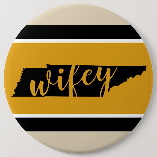 TN State Trooper Wifey Button -Car Colours (Front)