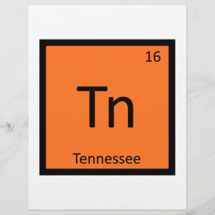 Tn - Tennessee State Chemistry Periodic Table