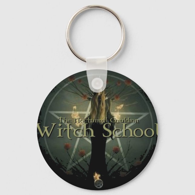 TNC Witch School Key chain (Front)
