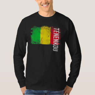 Tnenkou Mali Flag For Malians Men Women Kids T-Shirt