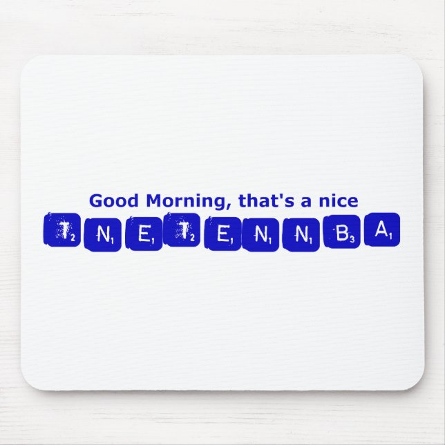 TNETENNBA - Good Morning Mouse Pad (Front)