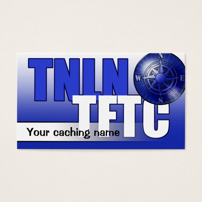 TNLN TFTC leave-behind card (Front)
