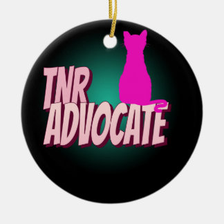 TNR ADVOCATE TRAP NEUTER RELEASE CAT ORNAMENT