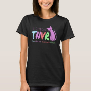 Tnr Trap Neuter Return Feral Cat Advocate Cat  3 T-Shirt