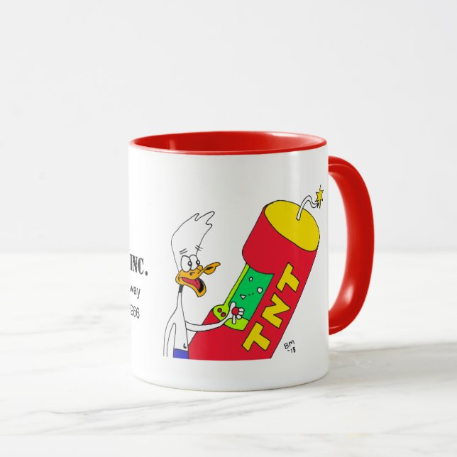 TNT Arcade Duck Small Mug (Front Right)