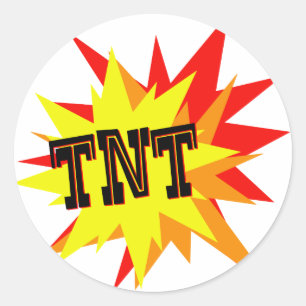 TNT CLASSIC ROUND STICKER