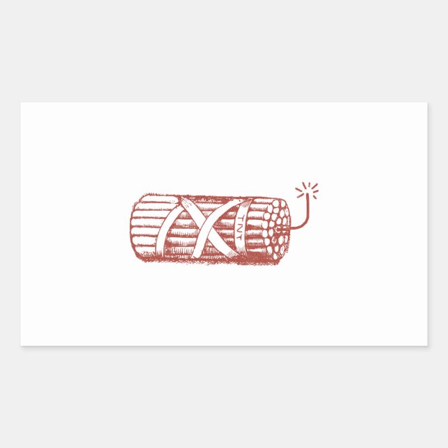 TNT RECTANGULAR STICKER (Front)