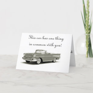 TO A ***CLASSIC MAN*** ON ***FATHER'S DAY*** CARD