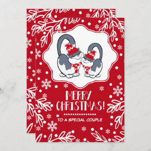 To a Special Couple at Christmas Greeting Cards