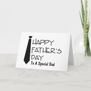 TO A "SPECIAL DAD" ON FATHER'S DAY CARD