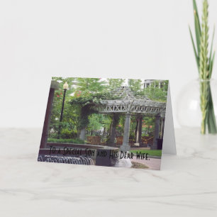 To a Special Son & His Dear Wife Anniversary Card