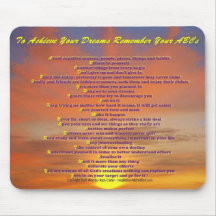 To Achieve Your Dreams Remember Your ABC's