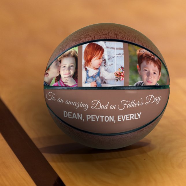 To an Amazing Dad on Father’s Day Custom Photos Basketball (Creator Uploaded)