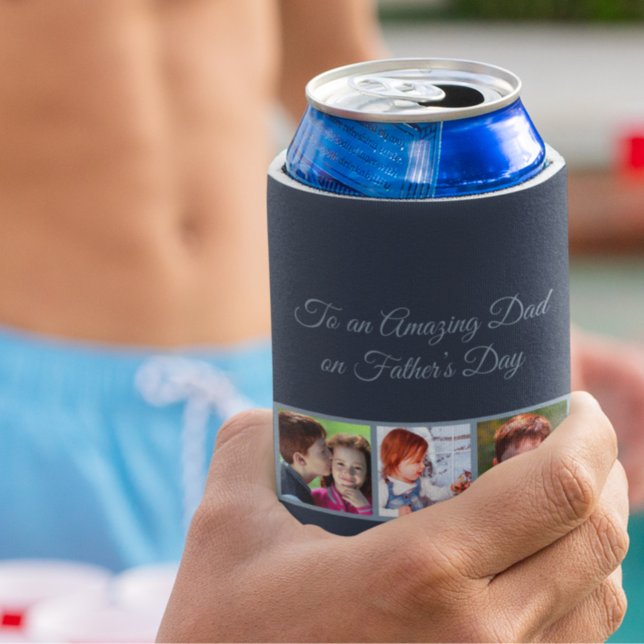 To an Amazing Dad on Father’s Day Photo Can Cooler (Creator Uploaded)