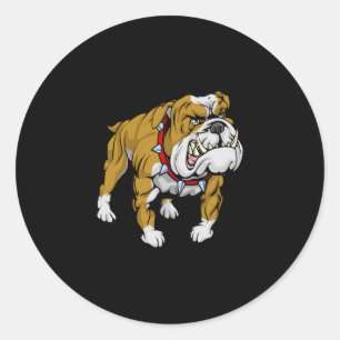 To Be A Bulldog Lover 17 Classic Round Sticker