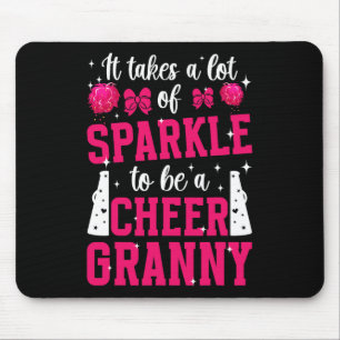 To Be A Cheer Granny Cheerleader Granny Cheerleadi Mouse Pad