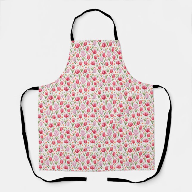To Be A Flower, You Must Endure The Rain Apron (Front)