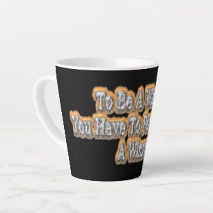 "To Be A Winner" Cute Design. Buy Now Latte Mug