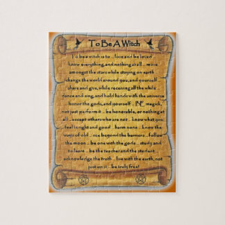 To Be A Witch Pagan Puzzle