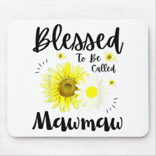 To Be Called Mawmaw Women Floral Cute Mothers Day  Mouse Pad