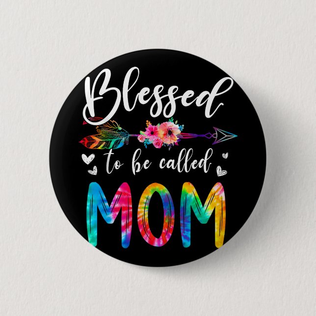 To Be Called Mum Cute Mothers Day Women Kids  6 Cm Round Badge (Front)