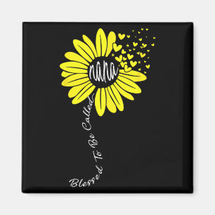 To Be Called Nana Happy Mothers Day Sunflower Fami Magnet