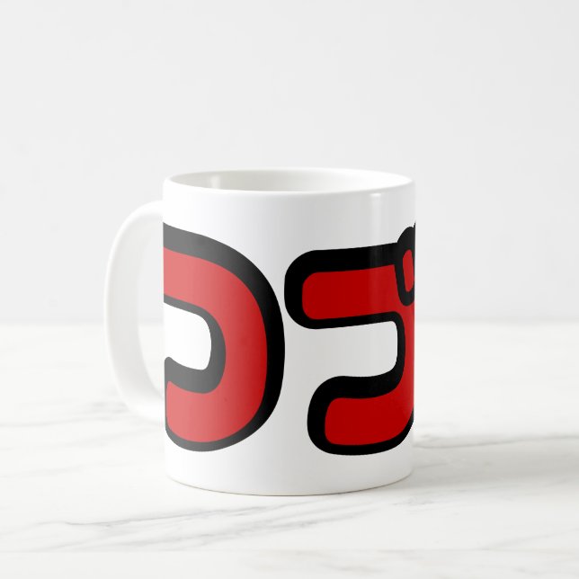 To Be Continued つづく Japanese Katakana Language Coffee Mug (Front Left)