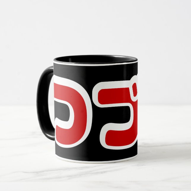 To Be Continued つづく Japanese Katakana Language Mug (Front Left)