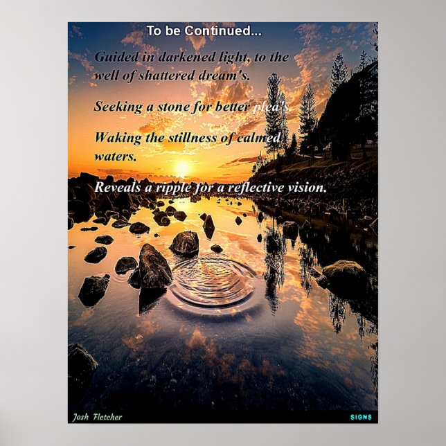To be Continued... Poster (Front)