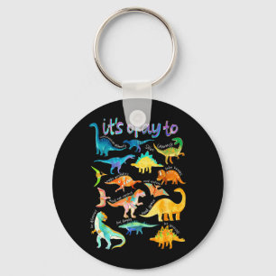 to Be Different Autism Dinosaur Autism Awareness Key Ring