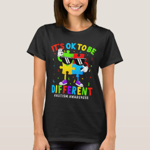 to Be Different for Mum Kids Women Autism T-Shirt