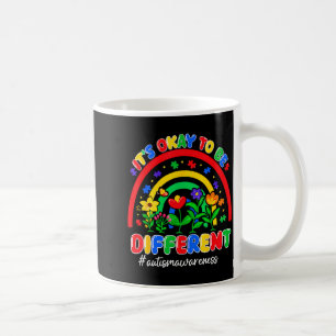 To be different puzzle autism awareness men women coffee mug