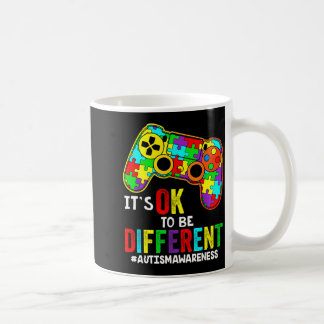 to Be Different Video Game Autism Awareness Boy Coffee Mug