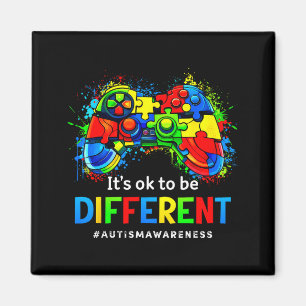 to Be Different Video Game for Kid Mum Teacher Magnet