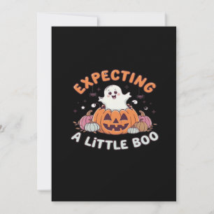 To Be Expecting Little Boo Holiday Card