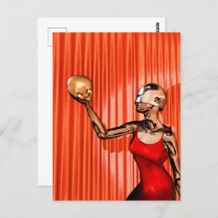 to be or not to be postcard